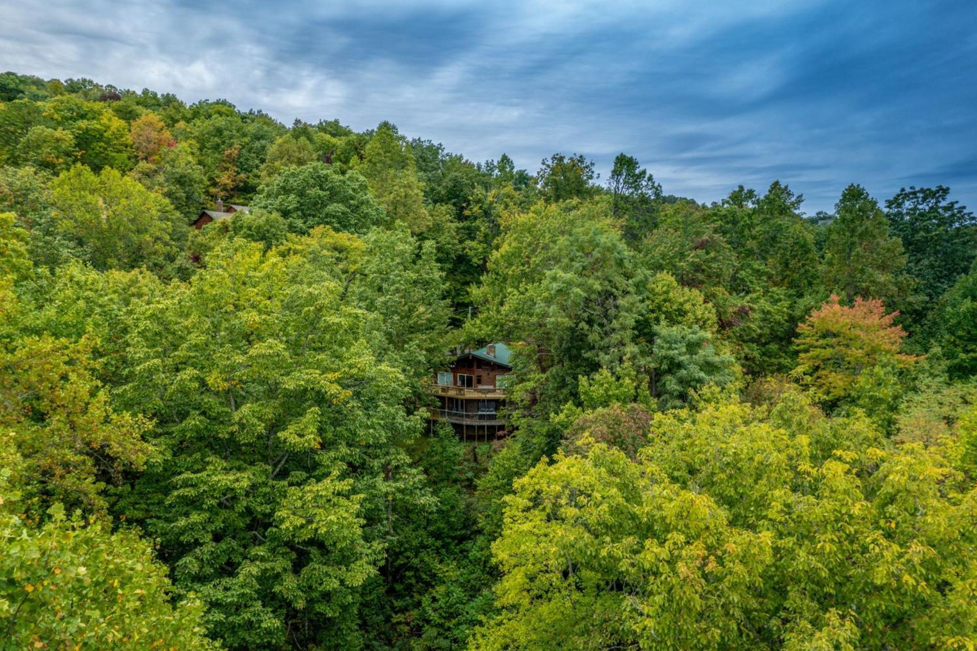 Grand Ole Chalet - Mt Viewsfireplacefirepitarcade Gatlinburg Exteriör bild
